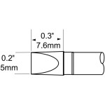 ראש לידית מלחם - METCAL SCP-CH50 - CHISEL 5MM