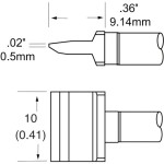 ראש לידית מלחם - METCAL RFP-BL1 - BLADE 10.4MM