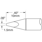 ראש לידית מלחם - METCAL SSC-638A - CHISEL 1.5MM