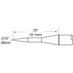 ראש לידית מלחם - METCAL TFP-CNP1 - CONICAL 0.4MM