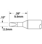 ראש לידית מלחם - METCAL STTC-836 - CHISEL 2.5MM