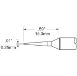 ראש לידית מלחם - METCAL PHT-752017 - CONICAL 0.25MM