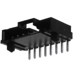 מחבר MOLEX להלחמה למעגל מודפס - סדרת SL - זכר 3 מגעים