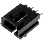 מחבר MOLEX להלחמה למעגל מודפס - סדרת SL - זכר 4 מגעים