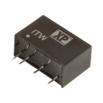 ממיר מתח - 1W , 4.5VDC ~ 9VDC ⇒ 5VDC , 200MA