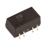 ממיר מתח - 1W , 2.97VDC ~ 3.63VDC ⇒ ±5VDC , 100MA