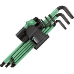 סט מפתחות אלן כדורי מ''מ - WERA 950 SPKL/7B SM