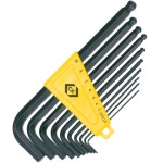 סט מפתחות אלן כדורי מ''מ - CK TOOLS 4443M