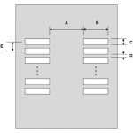 שבלונת הלחמה לרכיבים SOIC-20 , 1.27MM PITCH - SMD