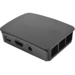 קופסת זיווד PI-CASE עבור RASPBERRY PI 3 - שחור / אפור