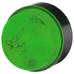 מנורת התראה ירוקה מהבהבת - XENON , 18VDC ~ 30VDC