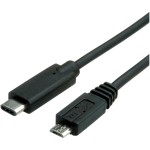 כבל 1M - USB3.1 C(M) ~ MICRO USB2.0 B(M) - USB