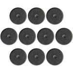 סט 10 מגנטים - FERRITE DISC - 14MM X 5MM