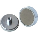 מגנט - FERRITE SHALLOW POT T/H - M3 - 4.5MM X 16MM