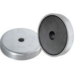 מגנט - FERRITE SHALLOW POT C/S - M5 - 7MM X 32MM