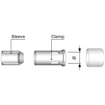 תפסן הגנה למחברים FISCHER - מידה E32 102.1/4.3 + A