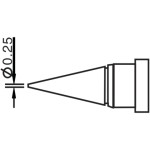 ראש למלחם - 0.25MM ROUND