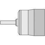 פיה לתחנת אוויר חם דיגיטלית - WELLER TNR 25 - ROUND 2.5MM