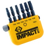 סט ביטים מקצועי למברגה - 6 יחידות - CK TOOLS T4513