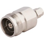 מתאם קואקסיאלי - DIN 4.3-10 SOCKET - SMA PLUG