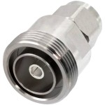 מתאם קואקסיאלי - DIN 7/16 SOCKET - N TYPE PLUG