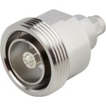 מתאם קואקסיאלי - DIN 7/16 SOCKET - SMA PLUG