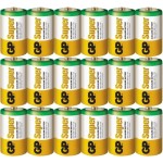 20 סוללות אלקליין - D 1.5V - GP SUPER ALKALINE