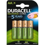 רביעיית סוללות נטענות - DURACELL - AA - 1.2V 2400MAH - NIMH