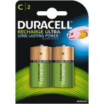 זוג סוללות נטענות - DURACELL - D - 1.2V 3000MAH - NIMH