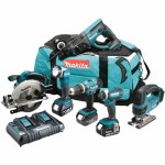 קיט כלי עבודה מקצועיים נטענים MAKITA DLX6068PT - 18V