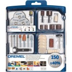 ערכת 150 אביזרים רב תכליתיים למשחזת ציר - DREMEL 724