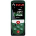 מד טווח לייזר דיגיטלי מקצועי - עד 30 מטר - BOSCH PLR30C