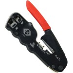 לוחץ מקצועי למחברי תקשורת - CK TOOLS T3673