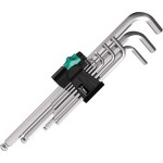 סט מפתחות אלן כדורי מ''מ - WERA 950 PKL/9 SM N