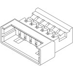 מחבר MOLEX ללחיצה לכבל - סדרת PICOBLADE - זכר 9 מגעים