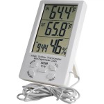 מד טמפרטורה / לחות דיגיטלי - IN / OUT WEATHER STATION TA298