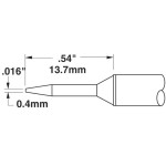 ראש לידית מלחם - METCAL CVC-6CN1304A - CONICAL 0.4MM