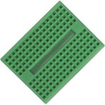 לוח ניסוי קטן לאלקטרוניקה (מטריצה) - 45X34MM - ירוק