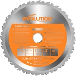 להב מסור - EVOLUTION RAGE TCT 210MM