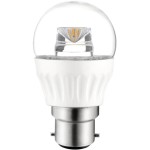 נורת WARM WHITE LED 5W - חיבור B22 - עדשה שקופה