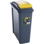 פח אשפה למחזור - WHAM RECYCLE IT - YELLOW - 25L