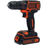 מברגה / מקדחה מקצועית נטענת BLACK & DECKER BDCDC18 - 18V