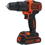 מברגה / מקדחה מקצועית נטענת BLACK & DECKER BDCHD18KB - 18V