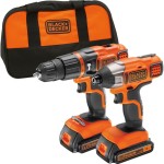 קיט מברגות מקצועיות נטענות BLACK & DECKER BDCHIM18B - 18V