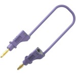 כבל בדיקה סגול - TENMA 72-13802 , 4MM PLUG , 1M