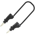 כבל בדיקה שחור - TENMA 72-13904 , 4MM PLUG , 1.5M