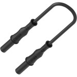 כבל בדיקה שחור - TENMA 72-13986 , 4MM PLUG , 1M