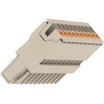 מחבר טרמינל בלוק - 10WAY , 2.5MM² , 24A , 800V , GREY