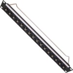 פאץ' פאנל - CP30170 - 1U 16 PORT - BNC 75R - M3 HOLES