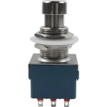 מפסק רגל - DPDT ON/OFF - SOLDER TAGS - 250V 2A